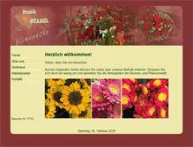 Tablet Screenshot of blumenecke.at